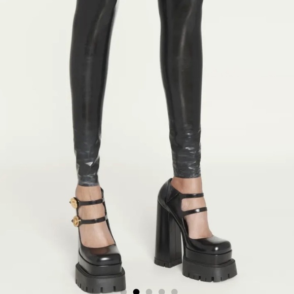 VERSACE Medusa Aevitas Platform Mary Janes Pump - Picture 6 of 15